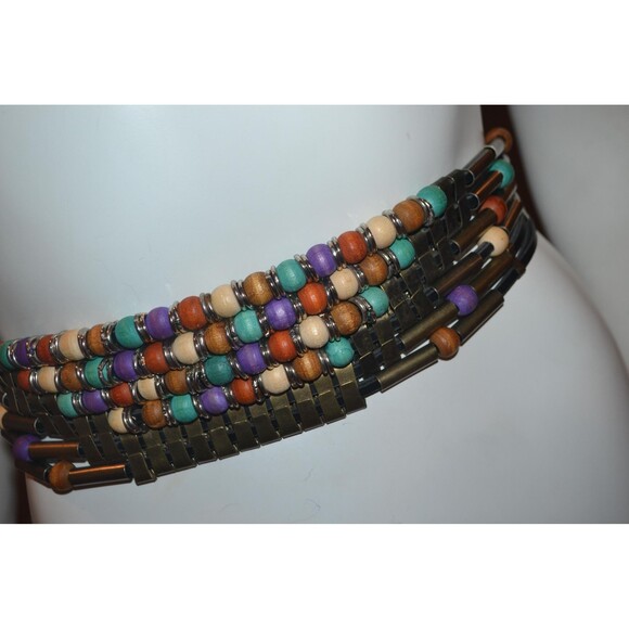 Vintage Belt Metal Charming Gypsy Retro Mod Y2k Boho - Picture 2 of 5